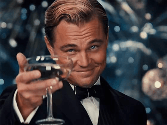 Leonardo Dicaprio Cheers